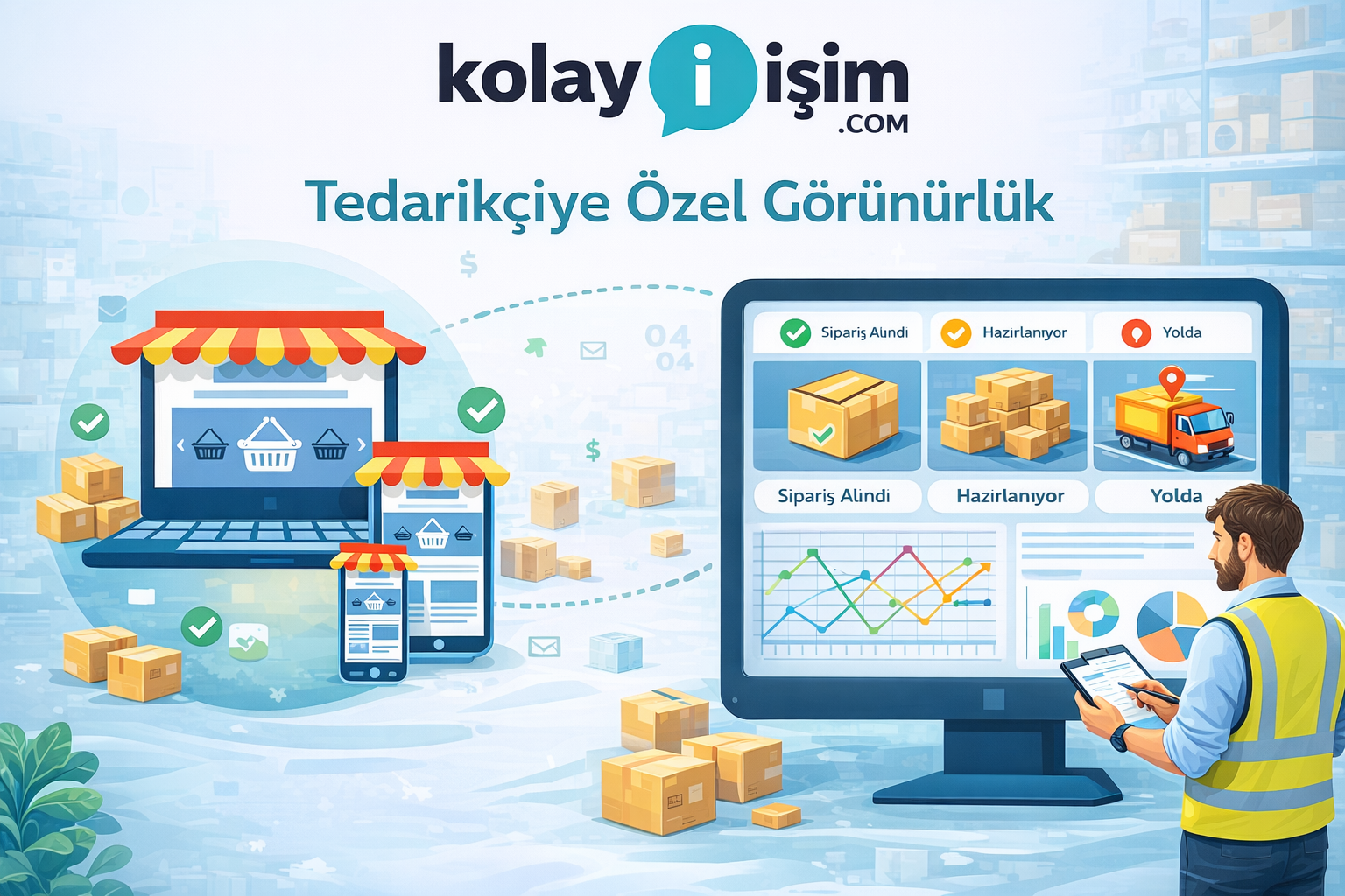 Tedarikçi panel ekranı